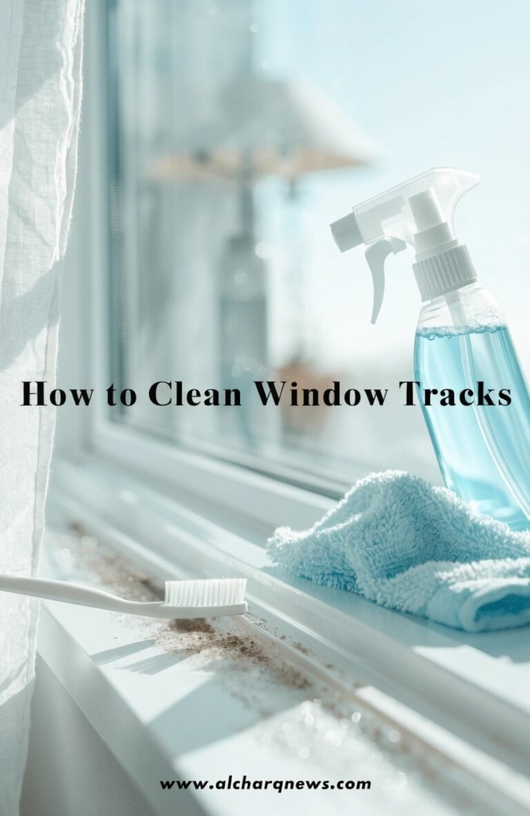 Clean Window Tracks