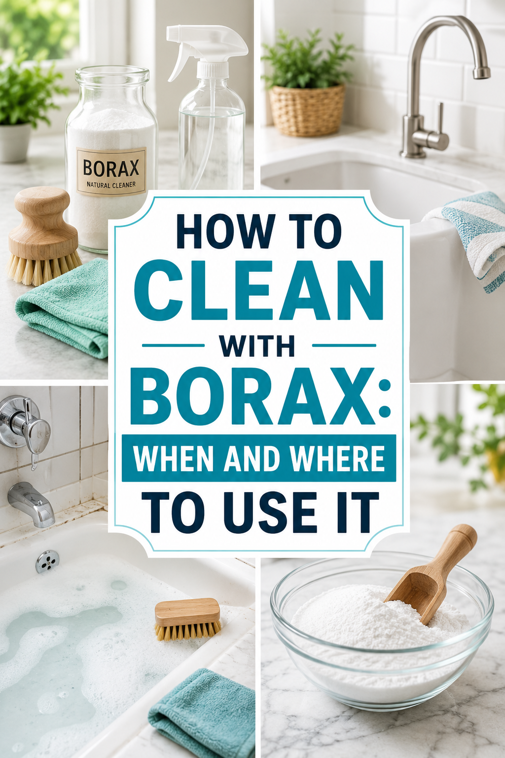 Clean with Borax