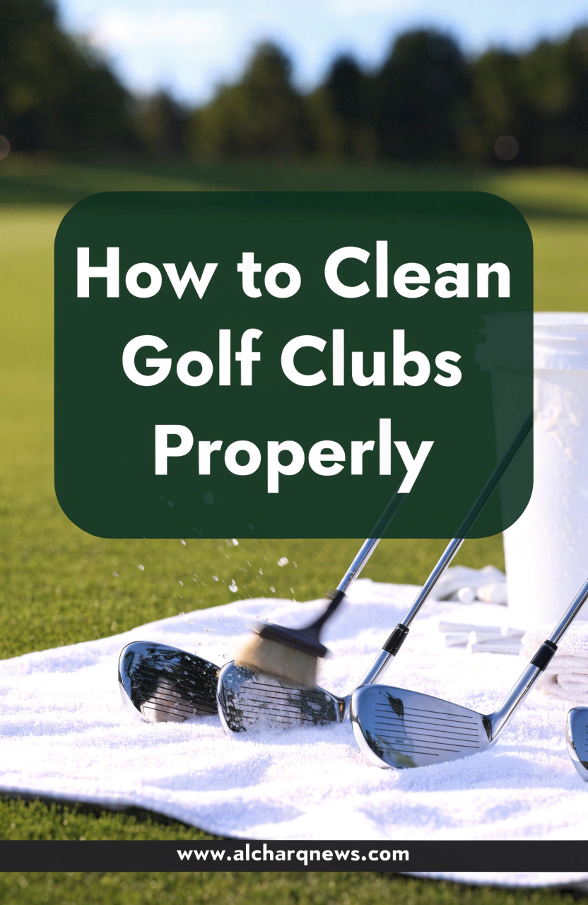 Clean Golf Clubs Properly