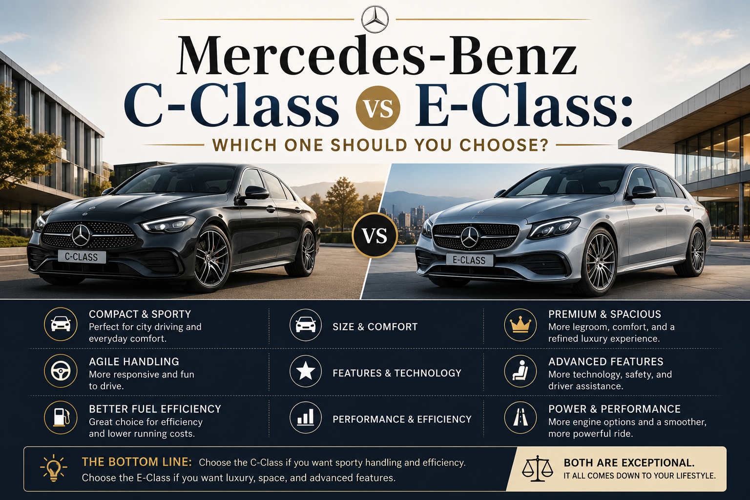 C-Class vs E-Class