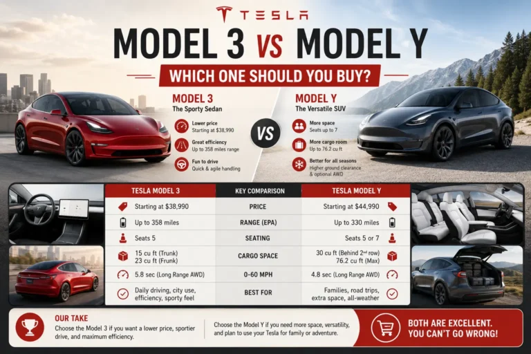 Model 3 vs Model Y