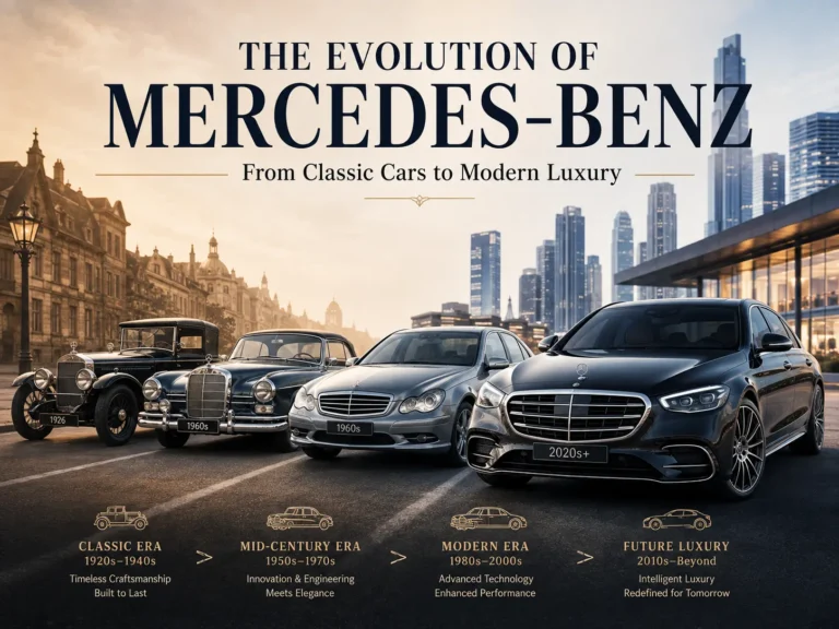 Evolution of Mercedes-Benz