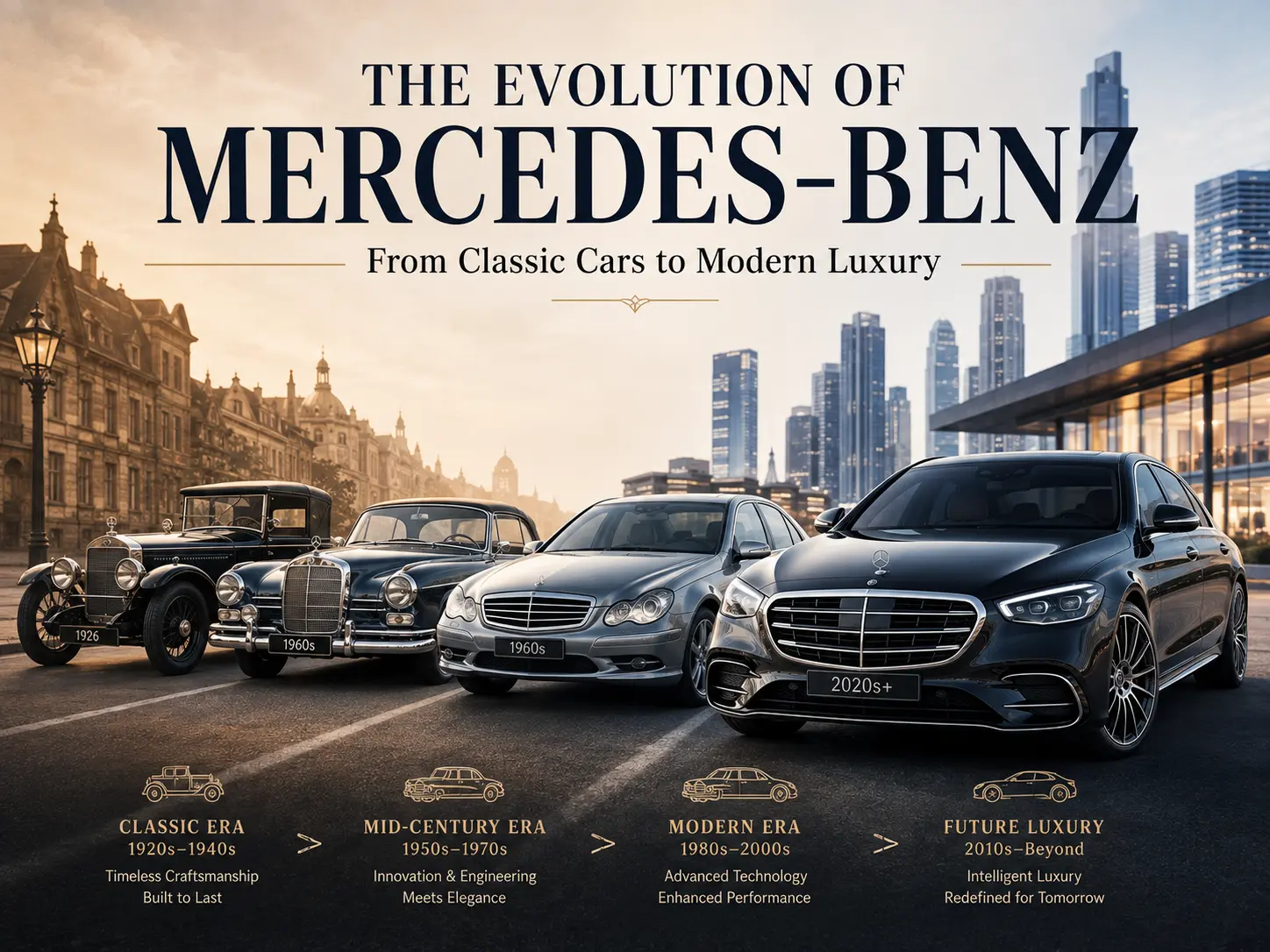 Evolution of Mercedes-Benz